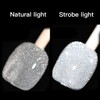 Gsnagole Reflective Sparkling Gel Nail Polish, Holographic Glitter Gel, Glitter