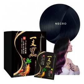 10 Shampoo Tinte Instantaneo 15min Cubre Canas Jengibre