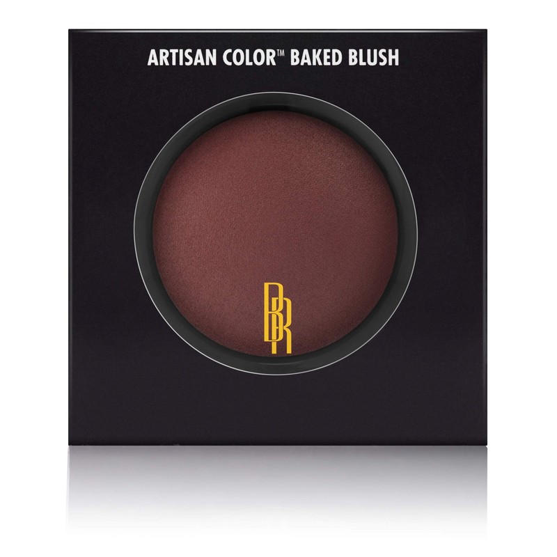 Black Radiance Artisan Color Baked Face Powder Blush Makeup, Red