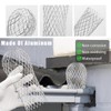 Evponk 8 Pcs Gutter Downspout Guards, 3.5 Inch Expandable Aluminum