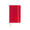 Fabriano Ispira Soft-Cover Notebook, 3.5" x 5.5", Dotted, Red