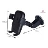 Importeek Soporte Base Celular Tablero Auto Carro Ventosa Holder 360