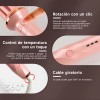 Rizador Automático De Cabello Rosado Bomidi Hc02, Cerámica, 2 Modos