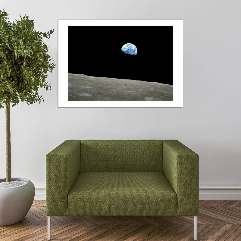 Spiffing Prints NASA - Apollo 8 Dec 24 Earthrise -
