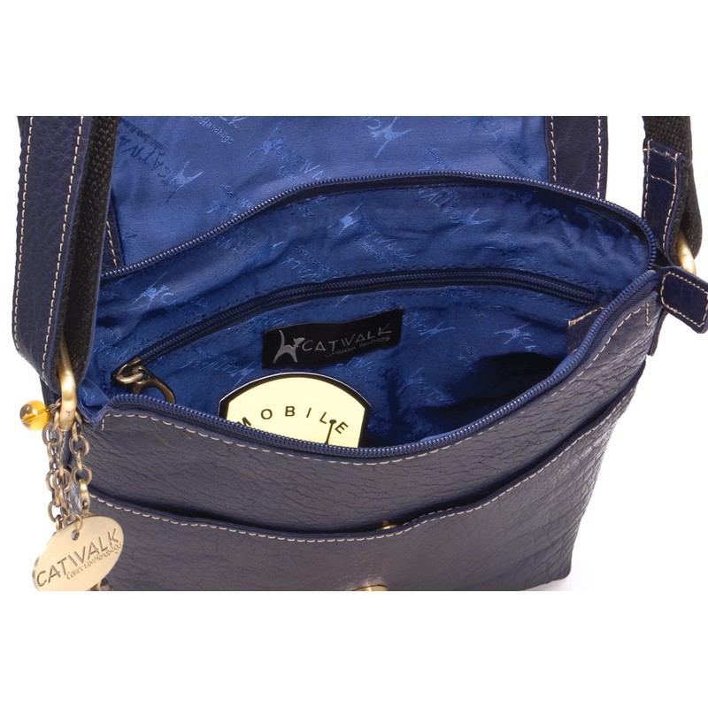 Catwalk Collection Handbags - ANJA Women's Leather Shoulder Bag -