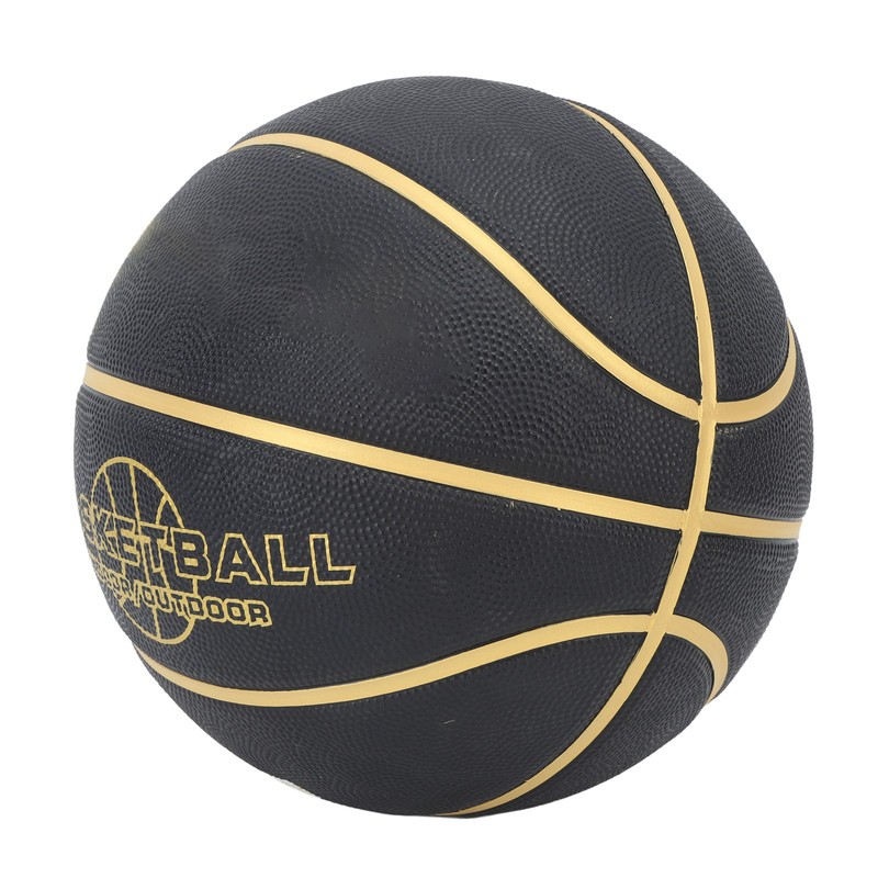 Black Basketball Training Wear Resistance Safe Large Particles Easy Grip