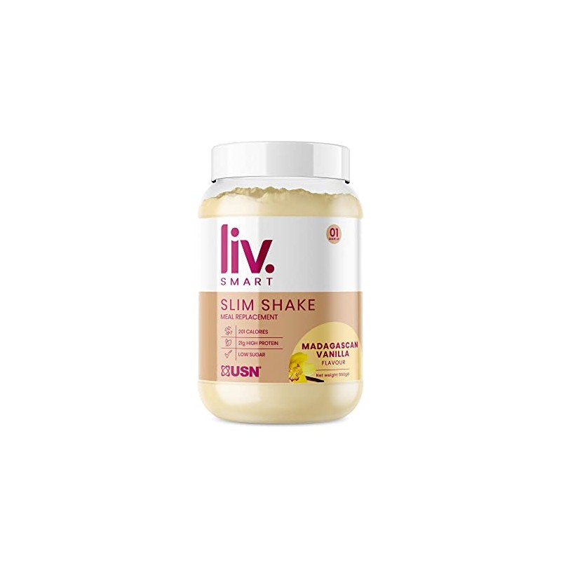 USN Meal Replacement Shake, Vanilla, 550 g (Pack of 1)