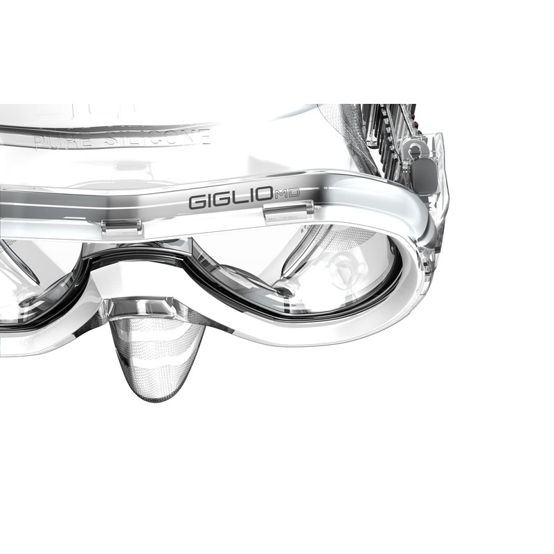 SEAC Unisex Giglio Snorkeling Mask, S/Kl White