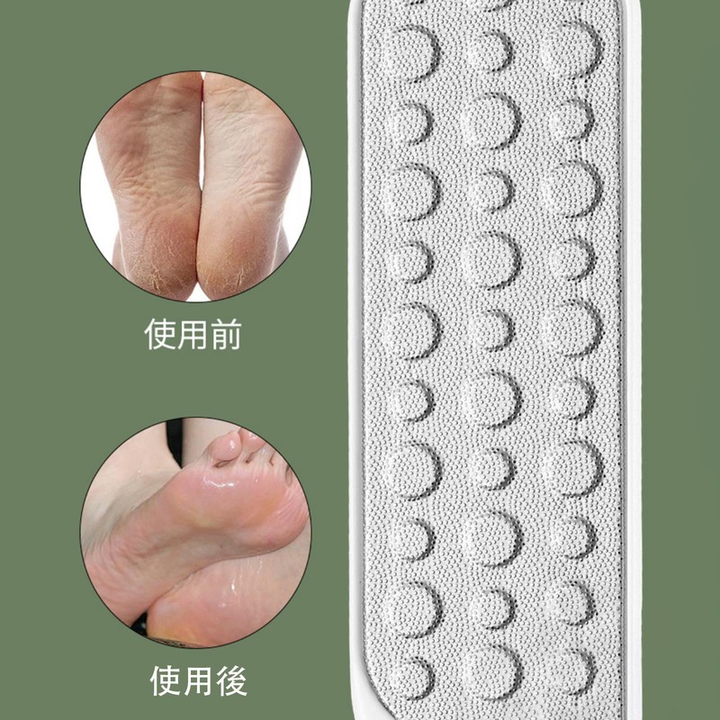 Heel File 3 Pack Stainless Steel Hanging Exfoliator for Home