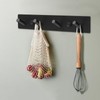 Coat Hooks Wall Mounted, Black Coat Hangers Coat Rack Wall