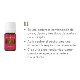 Young Living Rc Dos Aceite Esencial R.c. Young Living 5 Ml.