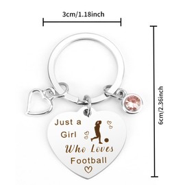 SPMatrix Football Gifts, Football Gifts For Girls, Girls Football Gifts, Football Keyring, Football Gift Ideas, Birthday Gifts For Girls, Football Accessories