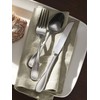 Oneida Silverware Set For 8, Voss 45-Piece Everyday Flatware Set