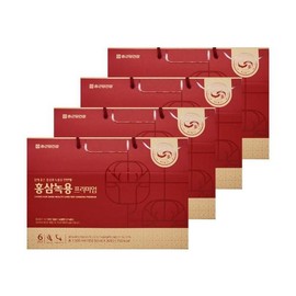 Jongkundang Health 종근당건강 홍삼녹용 프리미엄 50ml 30포 4개/mjc Jonggeundang Health Red Ginseng Deer Antler Premium 50ml 30 Sachets 4 Packs