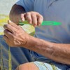 SUPERFINDINGS Green Fishing Netting Needle Repair Kits Including 1PC Sharp