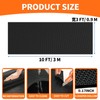 TEEMO 1Pcs Pool Mats for Deck 3x10ft Rubber Drainage Matting
