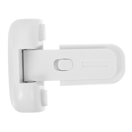 Operitacx Safety Refrigerator Lock Durable Fridge Latch for Cabinets Easy Installation Fits All Refrigerator Doors Proofing for Home Safety