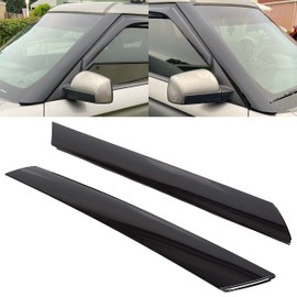 ECOTRIC Exterior Molding Windshield Pillar Trim Compatible with 2010-2013 Kia Soul Replacement for 861802K500 861702K500