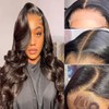 Aaliweya Highlight Lace Front Wigs Human Hair 4/27 Ombre 13x4