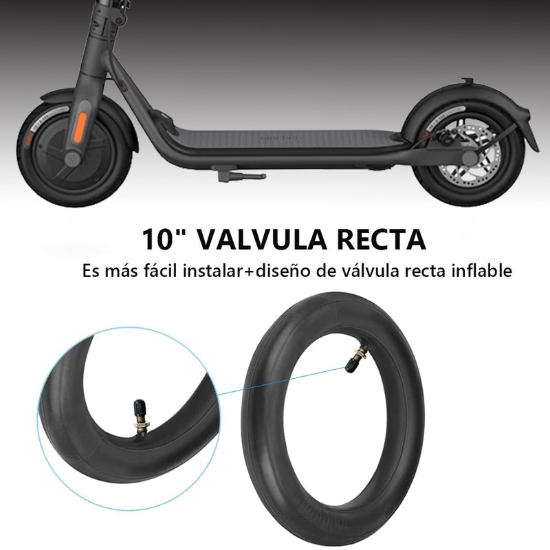 YHTSPORT 10 x 2 E Scooter Hose, 10 Inch Tubes,