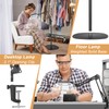 IVMAIE 10X Magnifying Glass with Light and Stand, 3-in-1 Magnifying