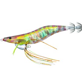 DUEL YO-ZURI Shrimp Q Squid Jig, No. 3.0, 3 - Luminous Car Shrimp Squid Fishing, Bigfin Reef Squid, Egging