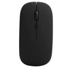 Qiilu Ratón Wireless Tablet Mouse Negro Inalámbrico Bluetooth 5.0 Ratones