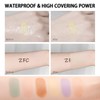 6-in-1 Face Palette - Full Coverage,Colour Correcting, Creamy Blendable Colour