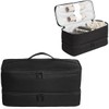 Double-Layer Carrying Case for Shark Flexstyle, Travel Case for Shark Flexstyle/FlexFusion, Portable Storage Organizer bag for Shark Flexstyle/Dyson Airwrap Styler and Attachments