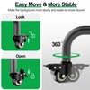 GLOSHOOTING 7x10ft Green Screen Backdrop Kit with Stand, 9.5x9.5ft Large
