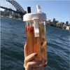 YYDSJFM Creative Water Cup,One Cup of Two Different Drinks Two