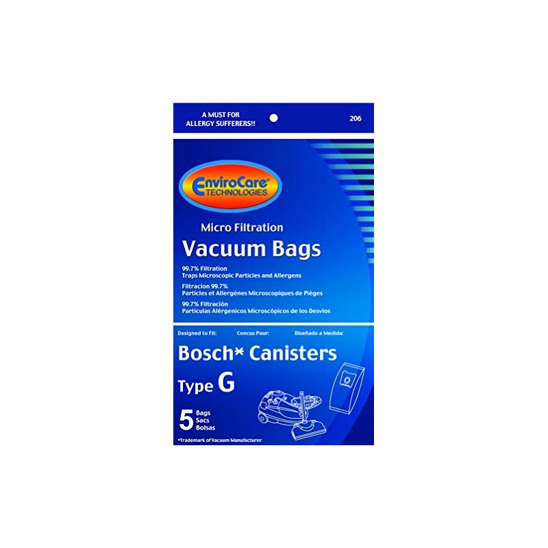 EnviroCare Replacement Micro Filtration Vacuum Cleaner Dust Bags Designed to