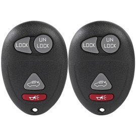 KEYALL 2 X Remotes Key Fob for Buick Century Regal CX CXL Rendevous CX CXL for Oldsmobile Intrigue for Pontiac Aztek Grand Prix SE GT GTP 2001-2005 L2C0007T - 315Mhz