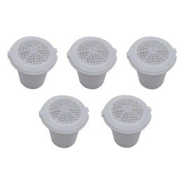 Blendin Reusable Refillable Pod Capsule Coffee Filter, Compatible with Nespresso Coffee Espresso Maker System (5 Pack)