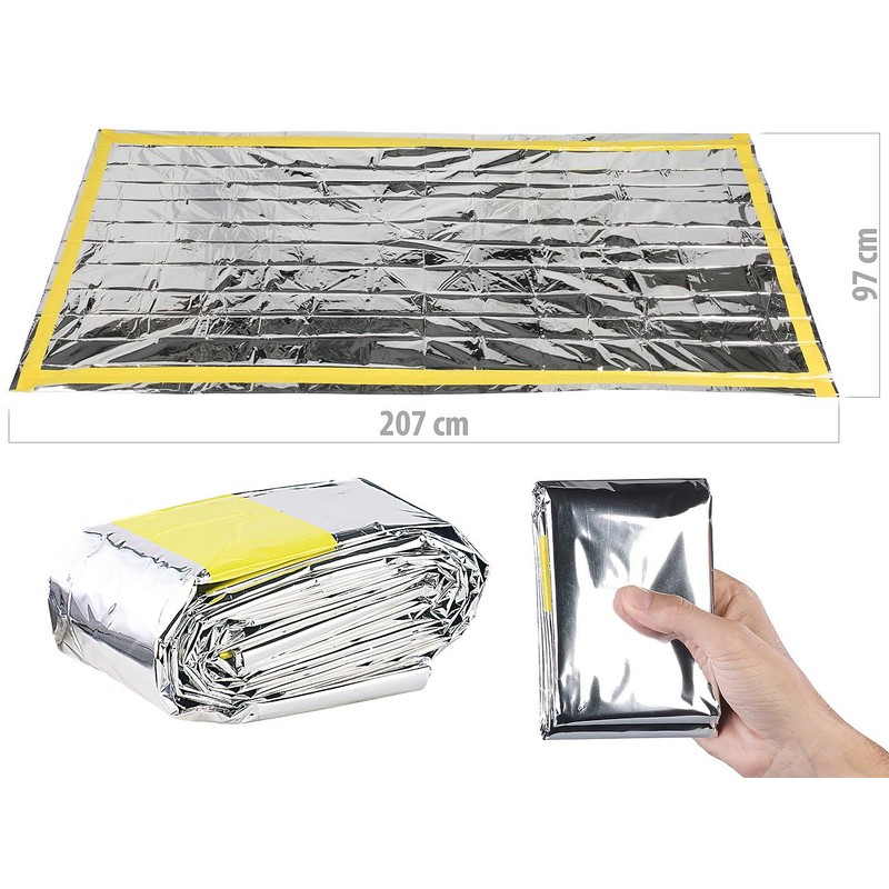 Semptec Urban Survival Technology Emergency Tent: Survival Kit with Emergency