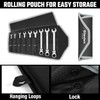 DURATECH 9-Piece Flex-Head Ratcheting Wrench Set, Combination Wrench Sets, 72