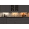GetInLight 3 Color Levels Swivel LED Under Cabinet Light, Glass