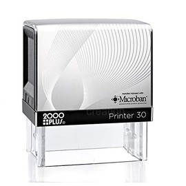 Custom Cosco 2000 Plus Printer 30 Up to 4 Lines of Custom Copy,Compare to Ideal 80, Trodat 4912 self Inking Stamp
