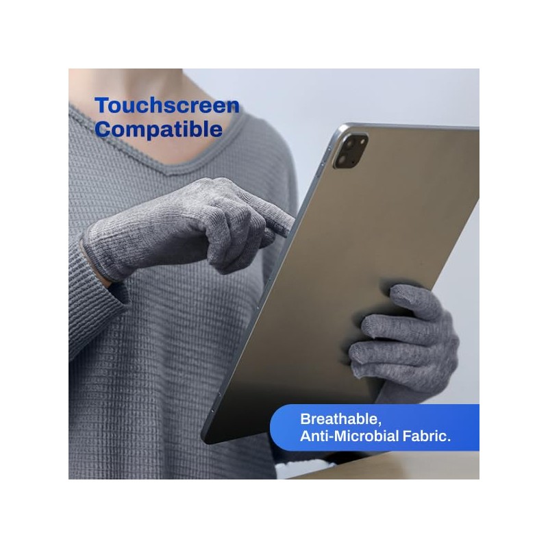 DefenderShield EMF Radiation Protection Gloves – Computer & Cell Phone