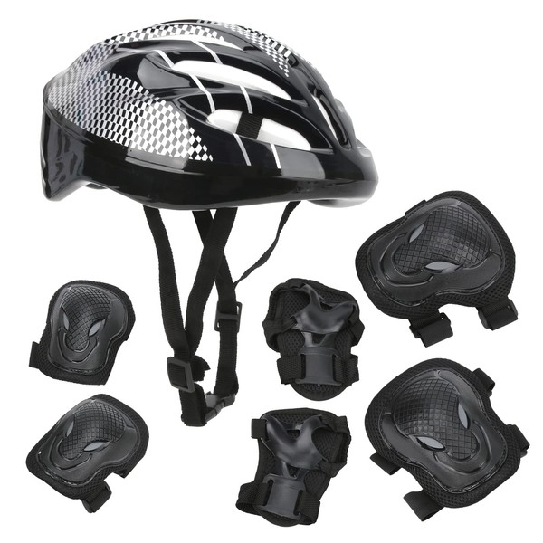 Topyond Protective Gear Set for Kids Adults, 7pcs Adult Roller