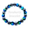 Stone jewelry japan Luminous Firefly Glass Kerama 0.4 inch (10