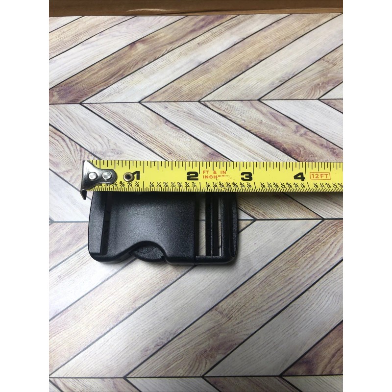 Unbranded BLACK QUICK RELEASE BUCKLE FOR 1 1/2” WEBBING ~