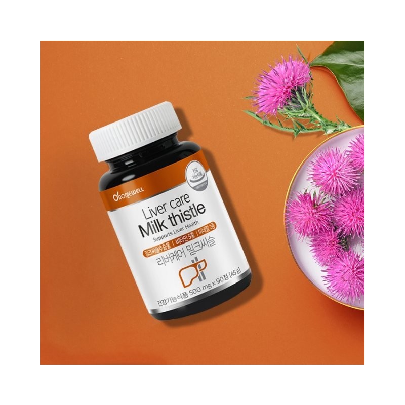 [Roniwell] Rivercare Milk Thistle 90 tablets, 2-pack gift set, none