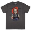 Child's Play Men's Hi I'm Chucky Mug Shot Graphic Print