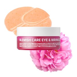 isoi Blemish Care Eye & Wrinkle Patch 90g (90pcs) | Hyaluronic Acid Eye Masks for Blemish & Dark Circles Care with Bulgarian Rose Oil | Frown Lines & Forehead Lines Repair