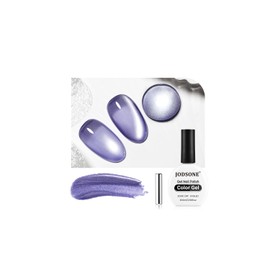 JODSONE 16.5ml Cat Eye Gel Nail Polish Glitter Light Gray Magnetic Reflective Translucent Need U V Curing