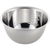 Yoshikawa SJ1391 Tsubame Sanjo Bowl, Silver, 5.5 inches (14 cm),