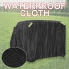 XIMINZ Golf Cart Cover 6 Passenger 210D Oxford Cloth Waterproof,