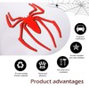 Ferianl 2PCS 3D Chrome Symbol Badge Decal, Spider Waterproof Sticker