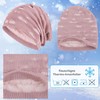 Compagno Women's Winter Hat with Sequins Warm Lined Beanie Knitted